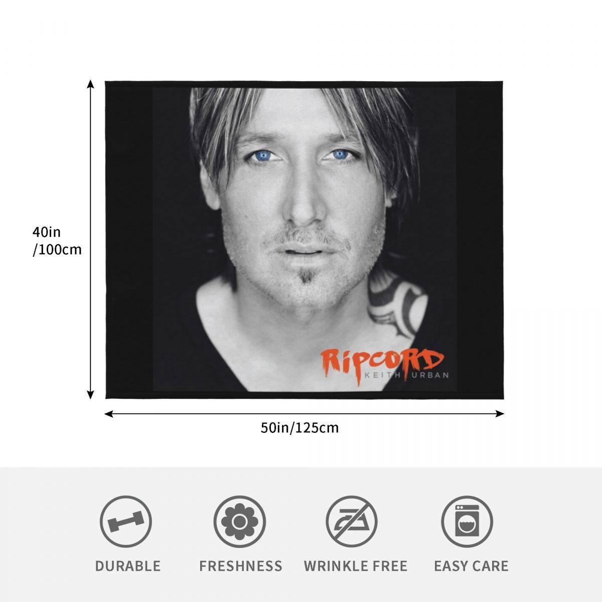 Keith Urban Ripcord Throw Blan - Anime Cosplay Idea review and price