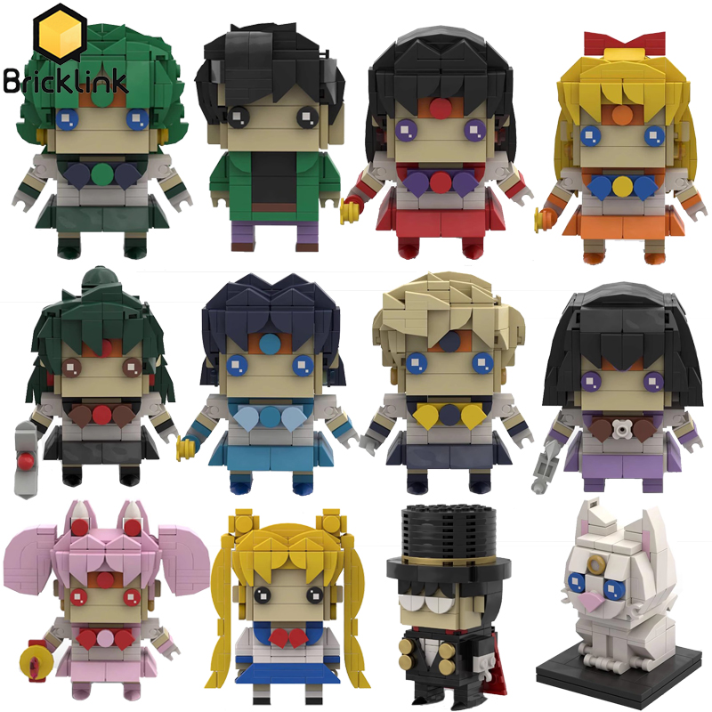 Bricklink Friends Pretty Soldi - Anime Cosplay Idea review and price