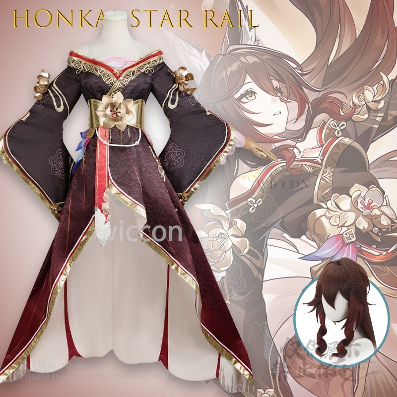 Game Honkai Star Rail Tingyun  - Anime Cosplay Jumpsuit review and price