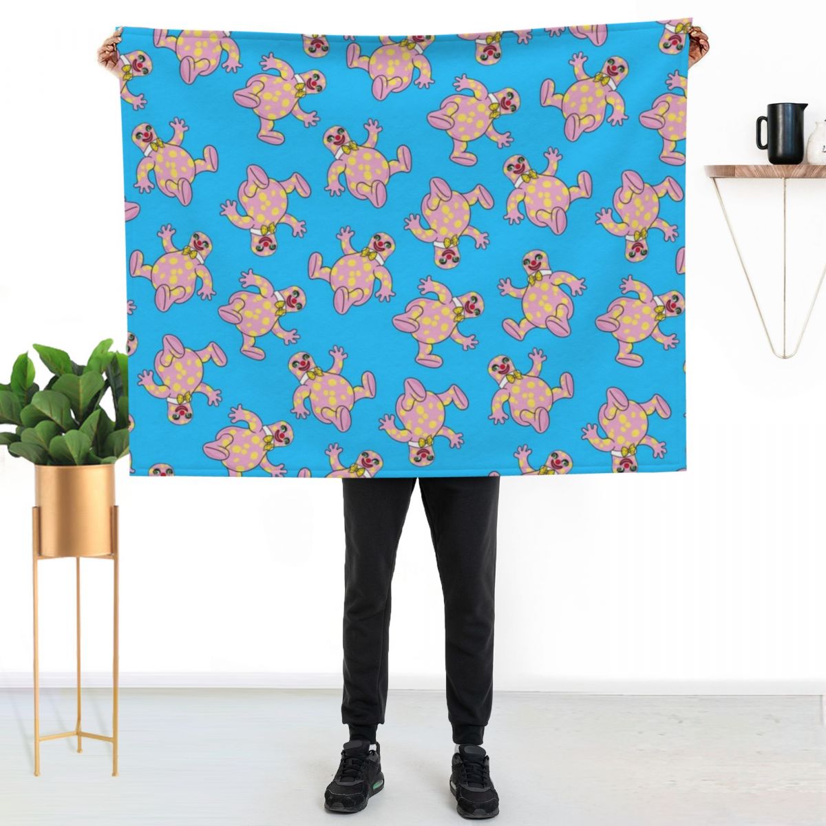 Blobby Blobby Blobby Throw Bla - Anime Cosplay Idea review and price